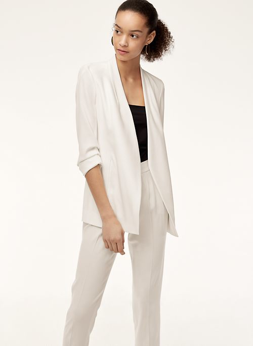 aritzia white blazer