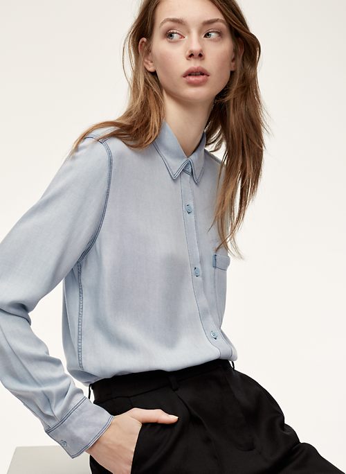 Long Sleeve blouses | Aritzia CA