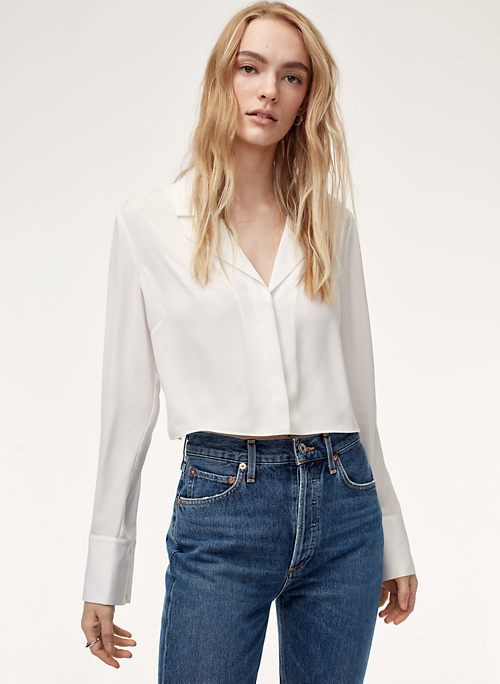 Long Sleeve blouses Aritzia CA