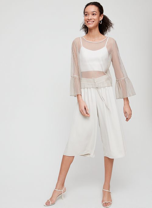 aritzia sheer top