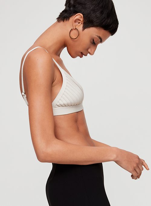 Babaton Sculpt Knit Bra top (M - Herbage Green) : r/Aritzia