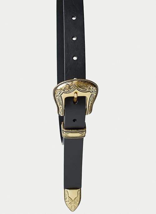 Skinny Western Belt