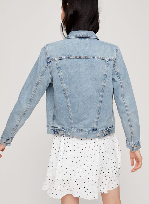 aritzia jean jacket