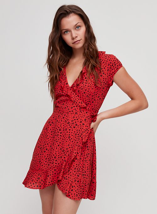 aritzia red dress