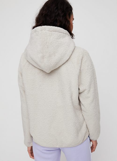 teddy zip up fleece