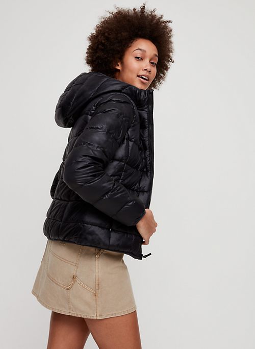 aritzia teddy puffer