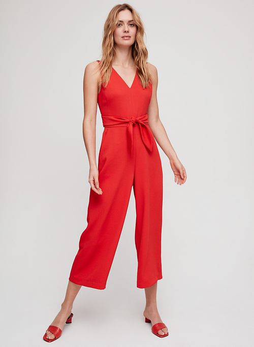 red tassel jumpsuit