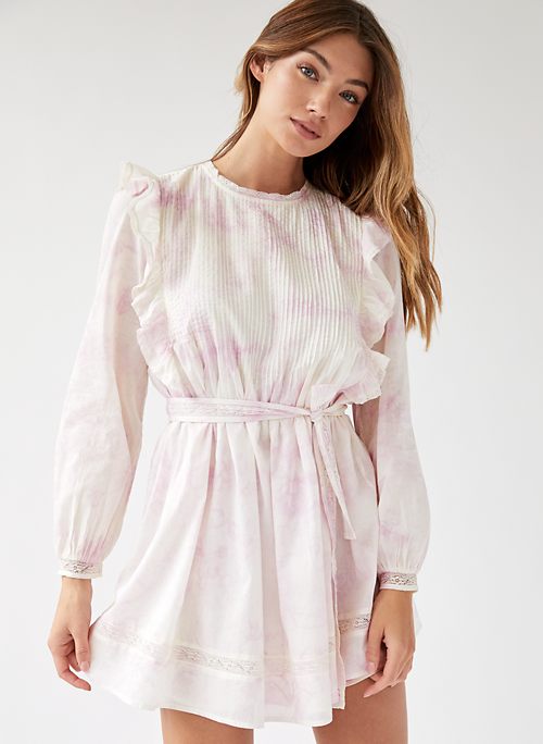 aritzia tie dye dress