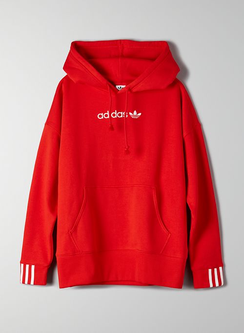 adidas coeeze hoodie red