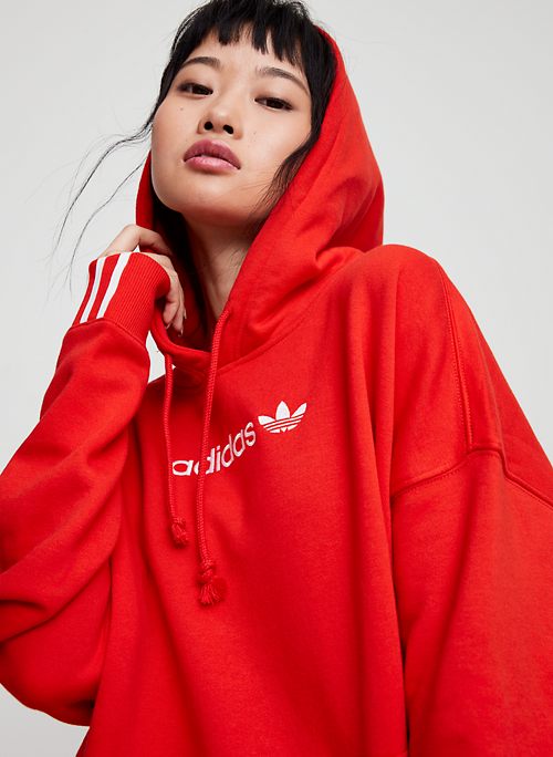 adidas coeeze red hoodie