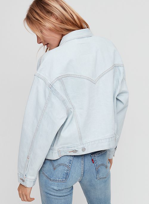 levi's slouch denim trucker jacket