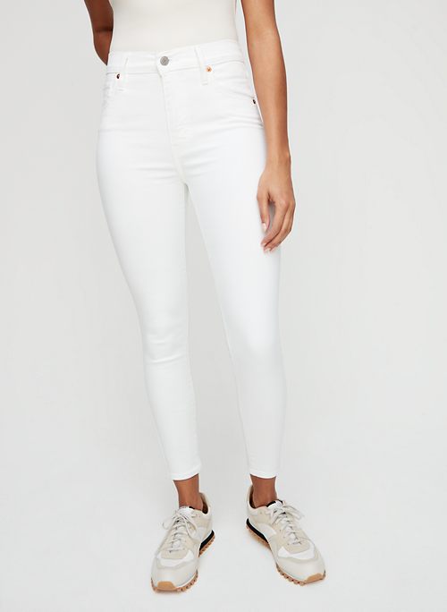 levis skinny white jeans