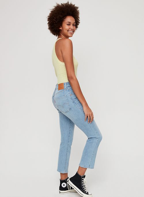 Mile High Cropped Flare Levis Discount, SAVE 58%.