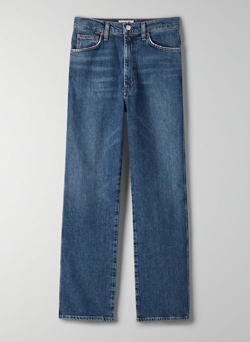 agolde pinch waist jeans radio