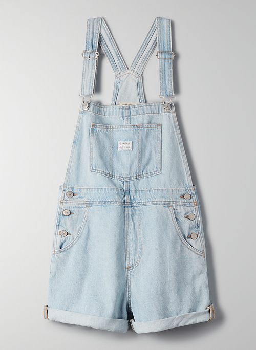 levi's vintage overall shorts