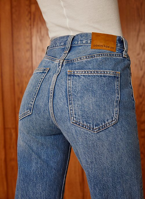 2020 Best High Waisted Straight Leg Jeans - By Hug for Trends