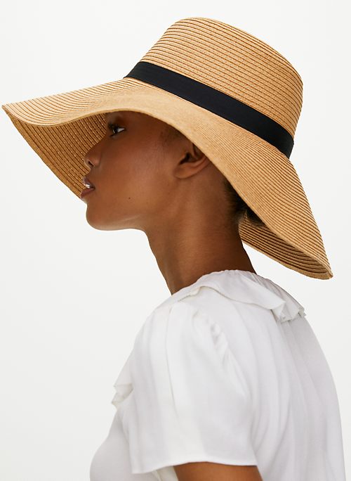 aritzia straw hat