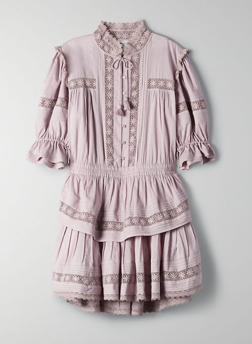 aritzia lilac dress