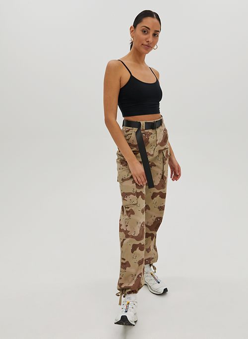 aritzia camo joggers