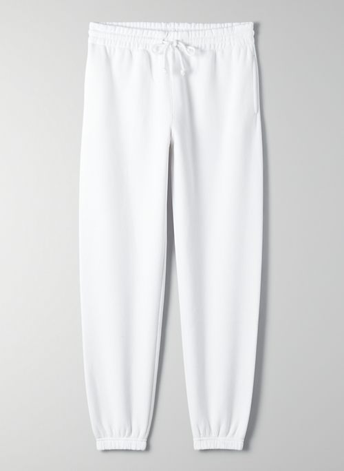 cheap white joggers