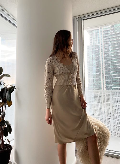plunge cardigan aritzia