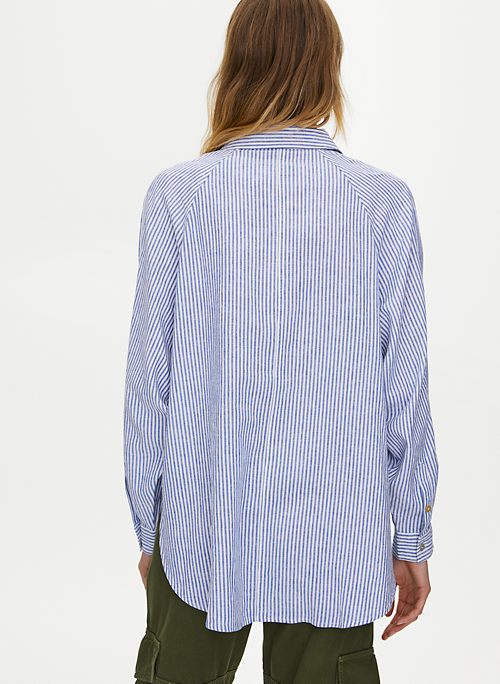 Wilfred Free BOYFRIEND BUTTON-UP SHIRT 