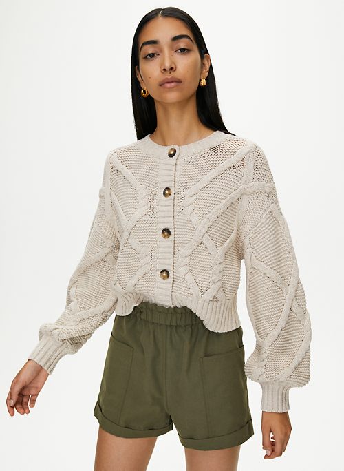 aritzia callisto cardigan
