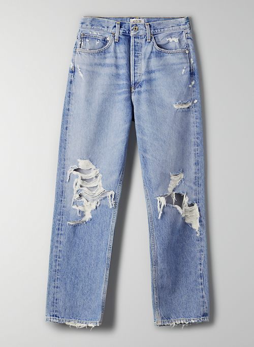 agolde 90s ripped jeans