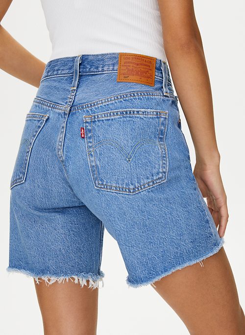 levis mid length short
