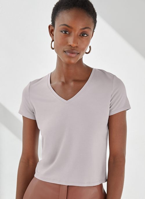 Babaton Women's Everyday T-Shirt in Cognac Size 2XS