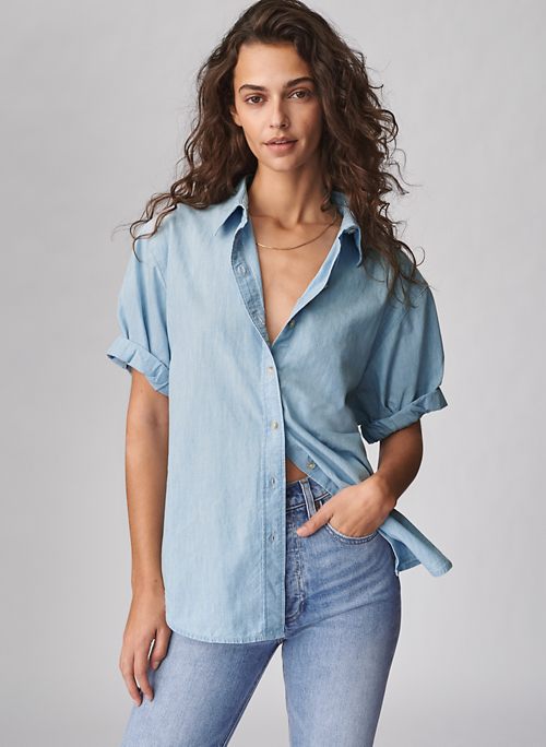 Denim Forum THE JANE SHIRT | Aritzia CA