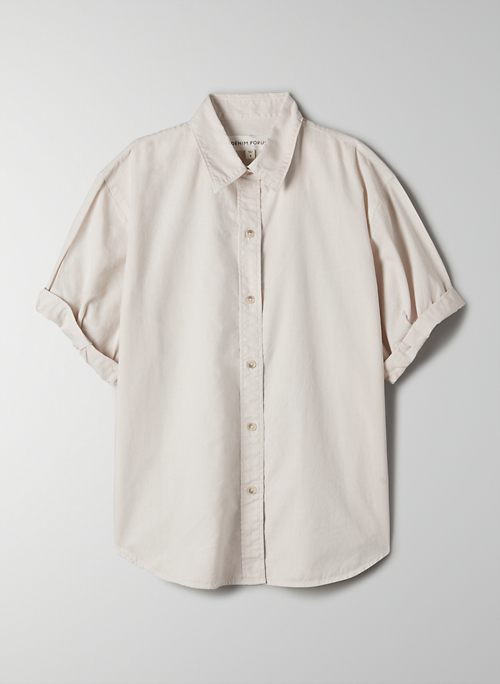 THE JANE SHIRT - Short-sleeve button-up shirt