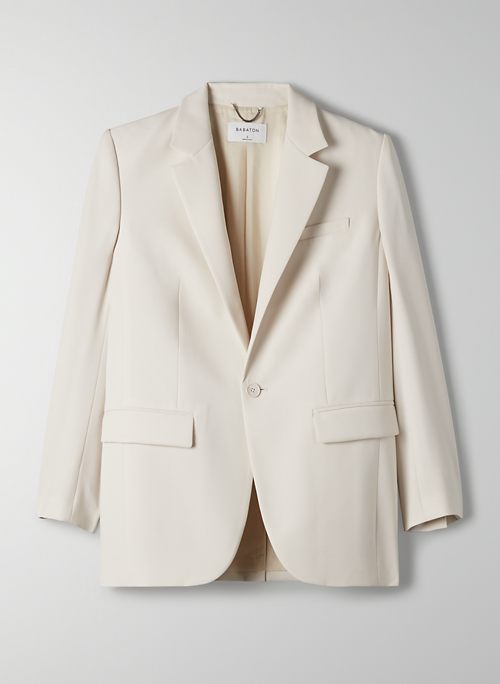 AGENCY BLAZER - Relaxed-fit, single-breasted blazer