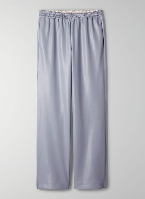 KNIGHTLY PANT - Wide-leg Vegan Leather pant