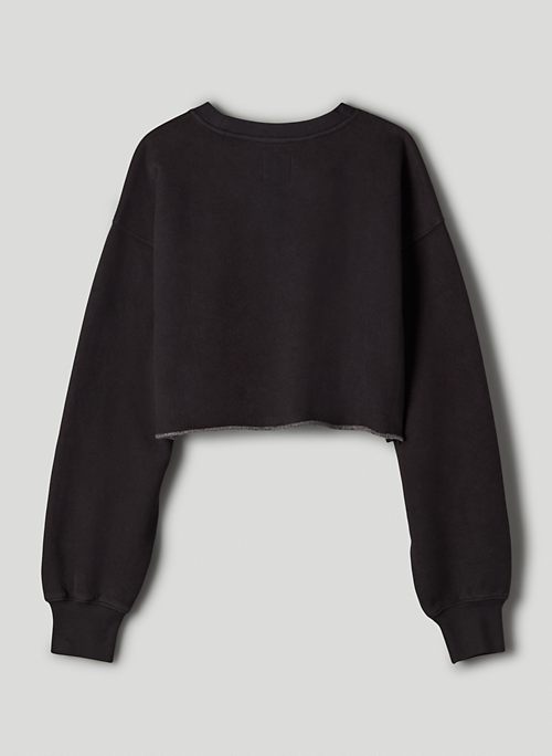 tna boyfriend cropped crewneck