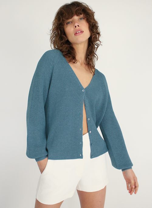 aritzia santorini cardigan