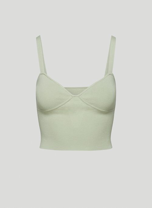 SICILY SWEATER - Bustier sweater tank top