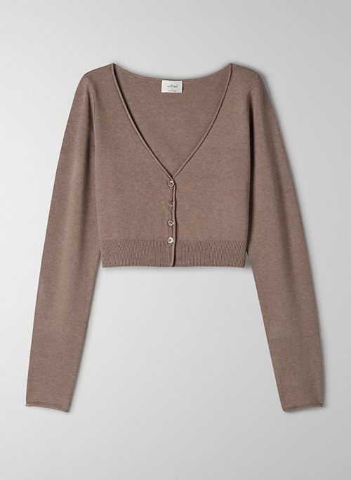 aritzia santorini cardigan