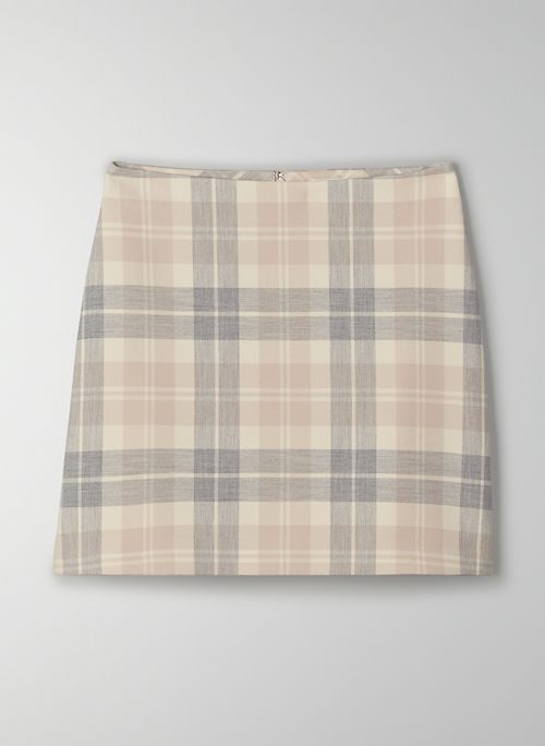 CLASSIC MINI SKIRT - Plaid, A-line mini skirt