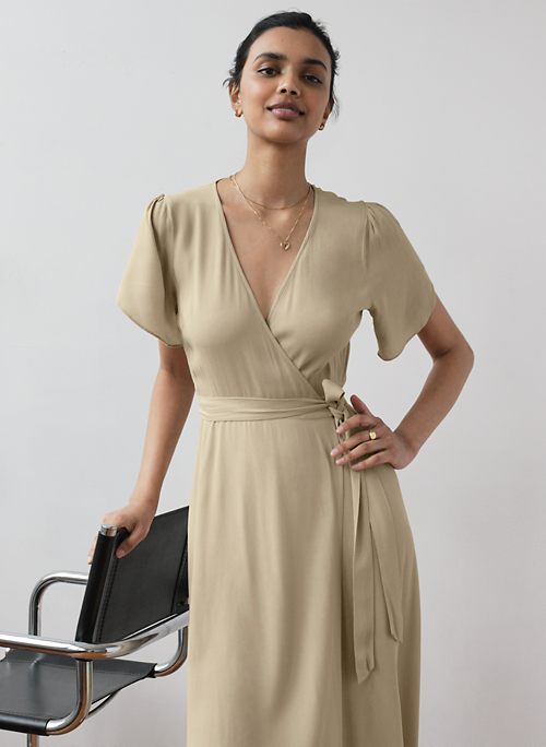 wilfred wrap dress