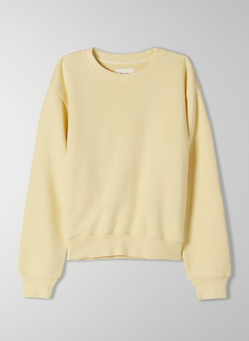 yellow pastel sweater