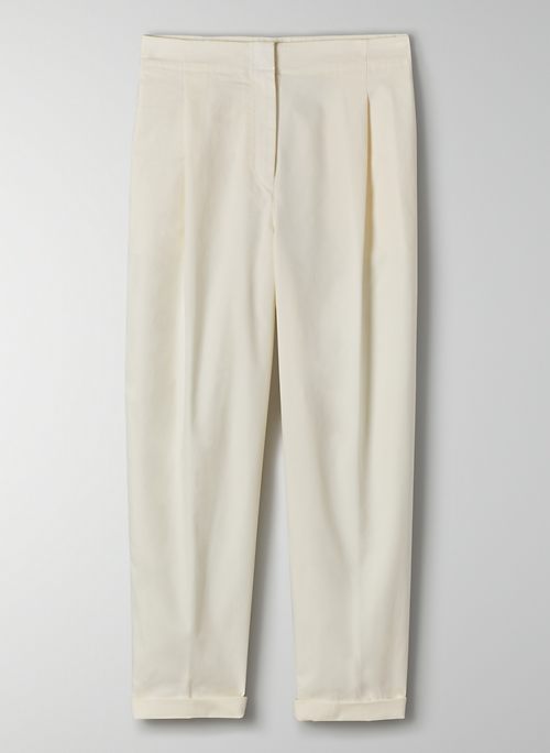 DAY-OFF PANT - High-waisted, pleated pants
