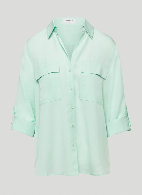 UTILITY SHIRT - Utility button-up blouse