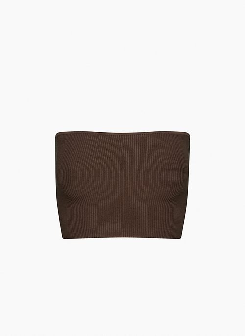 SCULPT KNIT CROPPED TUBE TOP - Cropped, knit tube top