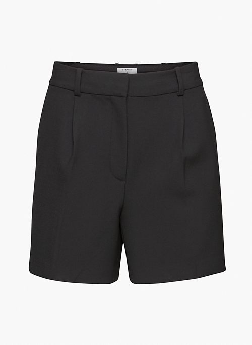 WEGNER SHORT - High-waisted, pleated shorts