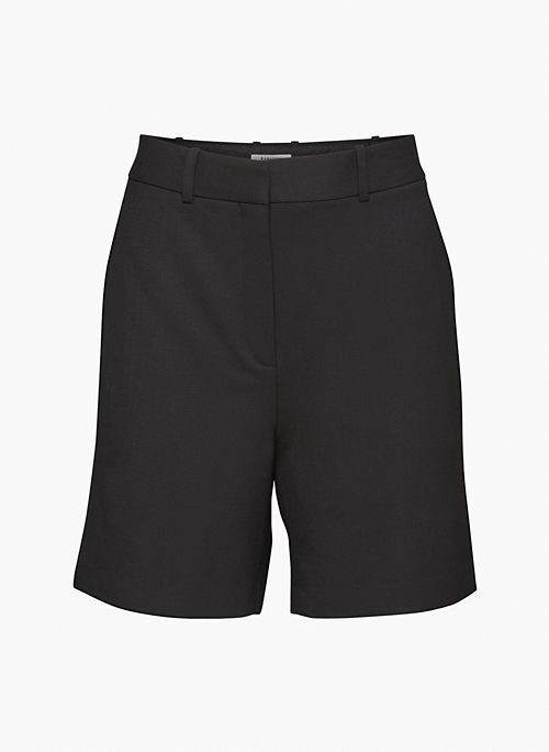 AGENCY 7" SHORT - High-waisted wool shorts