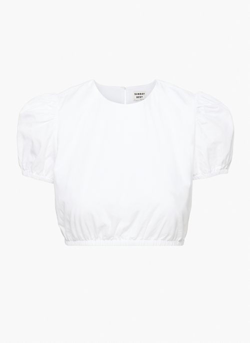 RILLA BLOUSE - Cotton poplin blouse