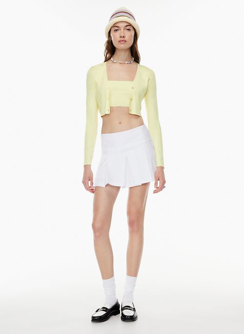 Yellow Crop Sweaters & Hoodies for Women