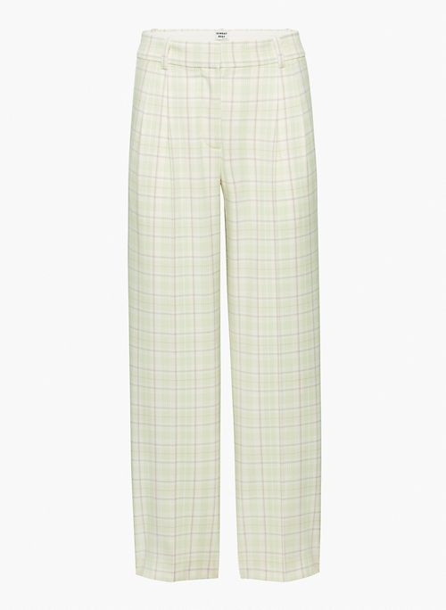 HARVEY PANT - Mid-rise, slouchy twill pants