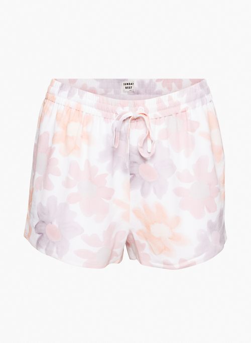 MALCOLM SHORT - Mid-rise pull-on shorts